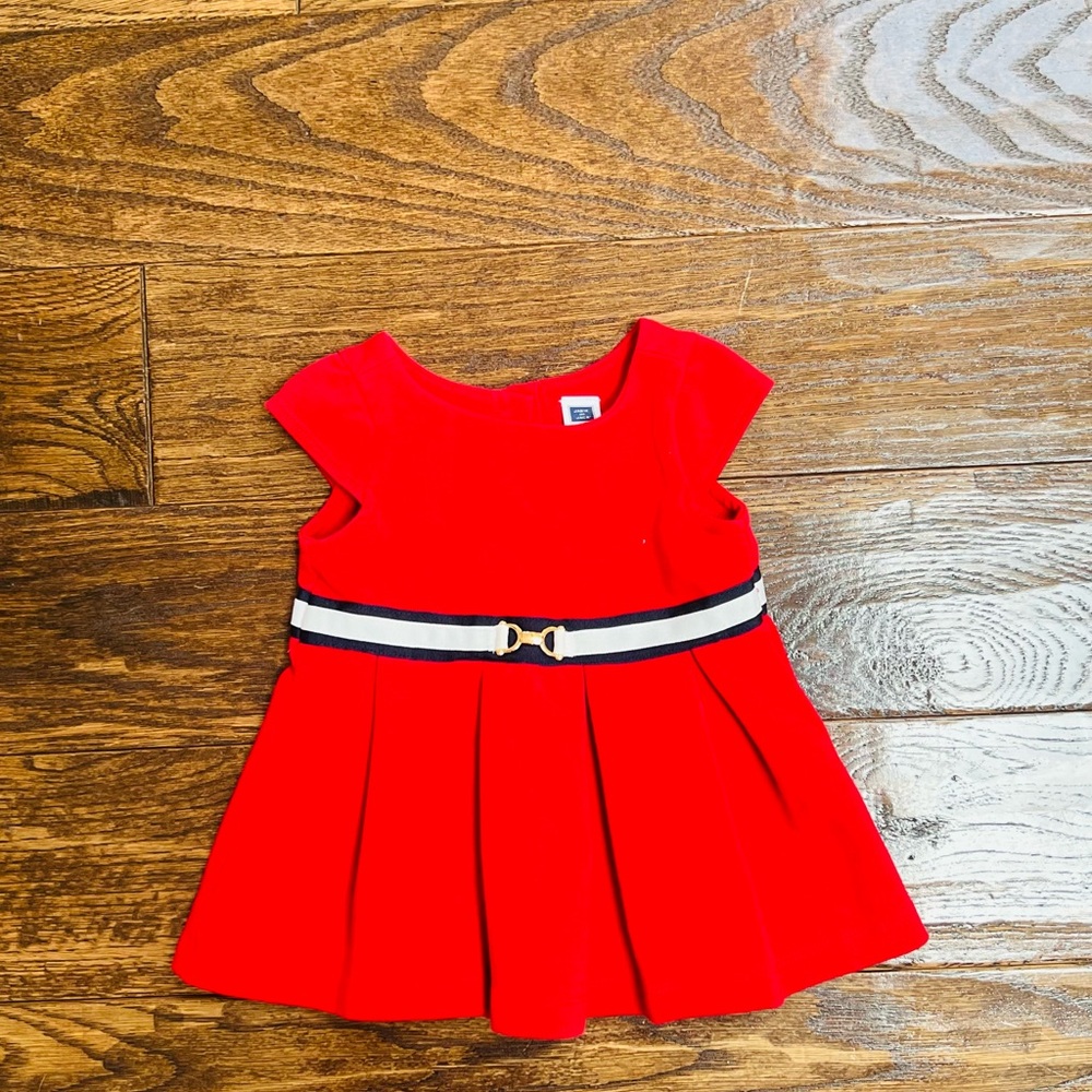 Janie and Jack Red Baby Dress
